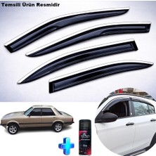 Caraks Ford Taunus Krom Cam Rüzgarlığı Abs Nikelajlı Mügen Cam Rüzgarlığı Tüm Kasalar Uyumlu + Ebrayn 150ML Koku