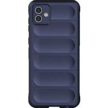 Metemix Newface  Galaxy A06 Kılıf Optimum Silikon - Lacivert