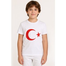 Crassi Kız ve Erkek Çocuk T-Shirt Türk Bayraklı