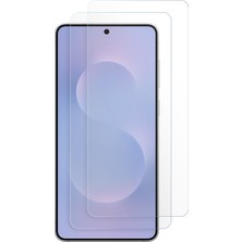 Caseonn Samsung Galaxy S25 Edge Esnek Ultra Ince Nano Cam Ekran Koruyucu Şeffaf (2 Adet)