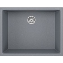 Thorax Step Vero 475*600 Renkli Tek Göz Granit Mutfak Eviyesi Tezgah Üstü / Tezgah Altı (Sifon Seti Dahil)