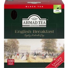 Ahmad Tea London English Breakfast 100'lü Bardak Poşet Çay 2gr Ferahlatıcı Lezzet ve Özellikler