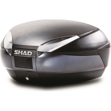 Shad SH48 Arka Çanta 48 LT Dayanıklı Malzeme Özellikleri ile Siyah Renk