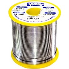 Kurtel 1.2 mm Pastalı Lehim Teli 500 Gram Yüksek Performanslı Kurşun Alışımlı Malzeme