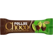 Fellas Çikolata Kaplı Meyve Bar Antep Fıstıklı 35GR