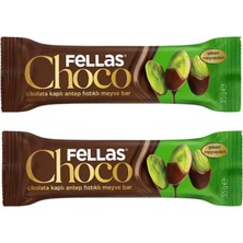 Fellas Çikolata Kaplı Meyve Bar Antep Fıstıklı 35GR X2