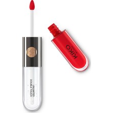 Kiko Milano Ruj - Unlımıted Double Touch - 115 Fire Red - Uzun Süre Kalıcı Parlak / Mat Likit Lipstick