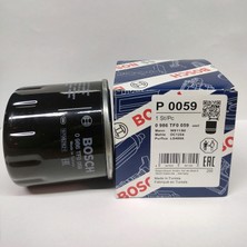 BOSCH Yağ Filtresi Hyundai Accent 1994 - 2015 Motor Tipleri İçin Uygun 2630035500