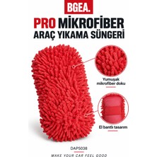 Bgea Pro Mikrofiber Araç Yıkama Süngeri