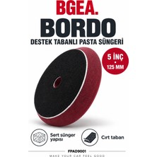 Bgea 5 Inç 125 mm Bordo Destek Tabanlı Pasta Süngeri