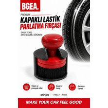 Bgea Premium Kapaklı Oto Lastik Parlatma Aplikatör Fırçası