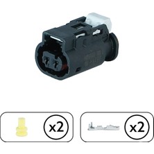 Soketsan Kostal Enjektör Soketi 2 Pin Kablosuz