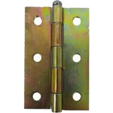 Koral 1840 Yaprak Menteşe 2 No 5 cm Uzunluk 3,5 cm Genişlik 24'lü Dayanıklı Metal