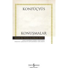 İş Bankası Kültür Yayınları Konfüçyüs Konuşmalar Ciltsiz 180 Sayfa Türkçe Eser Türkiye Bankası Yayınları