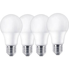 Ledx Al-Ll9/4 LED Ampul 9W 4'lü Avantajlı Paket Beyaz Işık 6500K 810 Lumen