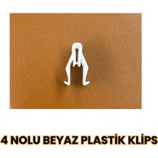 Motospartan KAPORTA KLİPSİ BEYAZ NO:4 HONDA PCX 125 150