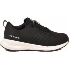 Noka Wesley Unisex Sneaker Spor Ayakkabı Siyah - Beyaz