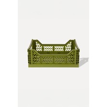 Aykasa 403014 Midibox Olive Katlanabilir Kasa