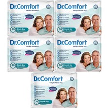 Dr.comfort Yetişkin Bezi Bel Bantlı Tekstil Yüzeyli  L - Büyük - Large 150 Adet
