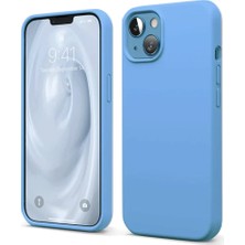Akıllı Bayi Apple iPhone 14 Kılıf First Silikon - Mavi