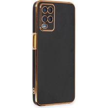Akıllı Bayi Oppo A54 4g Kılıf Volet Silikon - Siyah