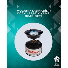 Gees Global 220 gr Gaz Tüpüyle 4 Saat Yanabilen Verimli Kamp Ocağı