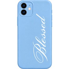Iphone 15 Pro Max Uyumlu Blessed Yazılı Lansman Telefon Kılıfı | Minimalist ve Zarif Tasarım | Şık Koruyucu Kılıf