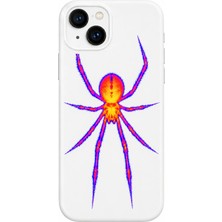 iPhone 15 Uyumlu Neon Spider Özel Tasarım Lansman Telefon Kılıfı