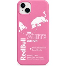 iPhone 14 Uyumlu Pembe White Edition Tasarımlı Telefon Kılıfı