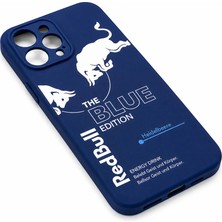 Iphone 17 Red Bull Edition Desenli Mat Silikon Telefon Kılıfı - Kamera Korumalı Darbe Emici