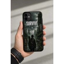 Kıyamet Sonrası Hayatta Kalma Temalı Telefon Kılıfı | Survive Tasarım Baskılı Silikon Kılıf | Darbeye Dayanıklı | Tüm Telefon Modellerine Uyumlu
