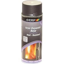 Motip 600 ° C Isıya Dayanıklı Gri Boya 400 ml Gümüş Renk İç/Dış Mekan Kullanım için Uzun Ömürlü 20146