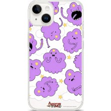 Iphone 13 Uyumlu Adventure Time Lumpy Space Princess Desenli Şeffaf Telefon Kılıfı