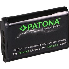 Patona Premium Np-Bx1 1090 mAh Li-Ion Pil Sony Kameralar İçin Uyumlu Şarj Edilebilir Batarya