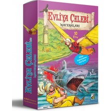 Evliya Çelebi'nin Maceraları 10 Kitap Takım Ciltsiz Komisyon Yazarlı Damla Yayınevi