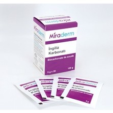 Miraderm 5 gr x 20 İngiliz Karbonatı Katkısız ve Doğal Özellikleriyle Yüksek Kalite