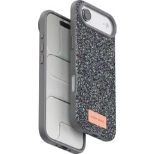 Onegif iPhone 17 Air Bright Simli Kapak - Gümüş