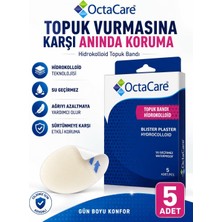 Hidrokolloid Topuk Bandı 5 Adet – Su Geçirmez Topuk Koruyucu Nasır ve Su Toplamasına Karşı Koruma