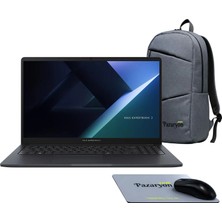 Asus Expertbook B1, Core 5-120U, 16GB RAM, 1TB SSD, 15.6" Windows 11+Office (Çanta&Mouse Hediyeli)