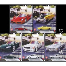 Hot Wheels Premium Boulevard Enzo Ferrari Mercedes Benz