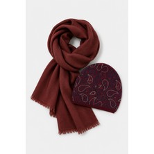 D'S Damat Ds Damat Kiremit Atki Bere Set