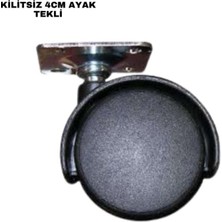 Kilitsiz 4cm Ayak Tekli