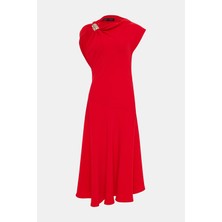Proenza Schouler Red Midi Dress