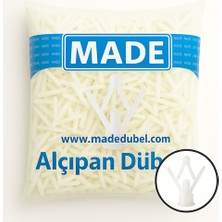 Caftra Made Alçıpan Dübeli Kanatlı No.3mm 250 Li Paket