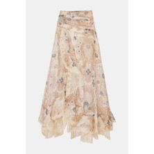 Zimmermann Zımmermann Cream Skirt