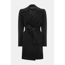 Wardrobe Nyc Black Wool Pea Coat