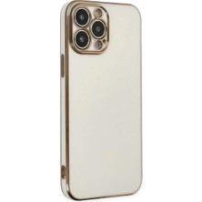 iPhone 14 Pro Kılıf Volet Silikon - Beyaz