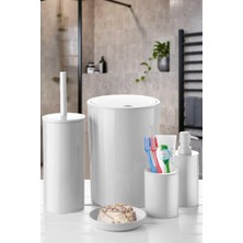 altabi Flores 5li Banyo Seti Beyaz Renk