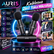 Ototechparca Kablosuz Ikili Yaka Mikrofonu 2in1 Type-C - Lisinya