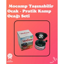 Ototechparca Kolay Ayarlanabilir Alevli ve Güvenli Metal Kamp Ocağı - Lisinya